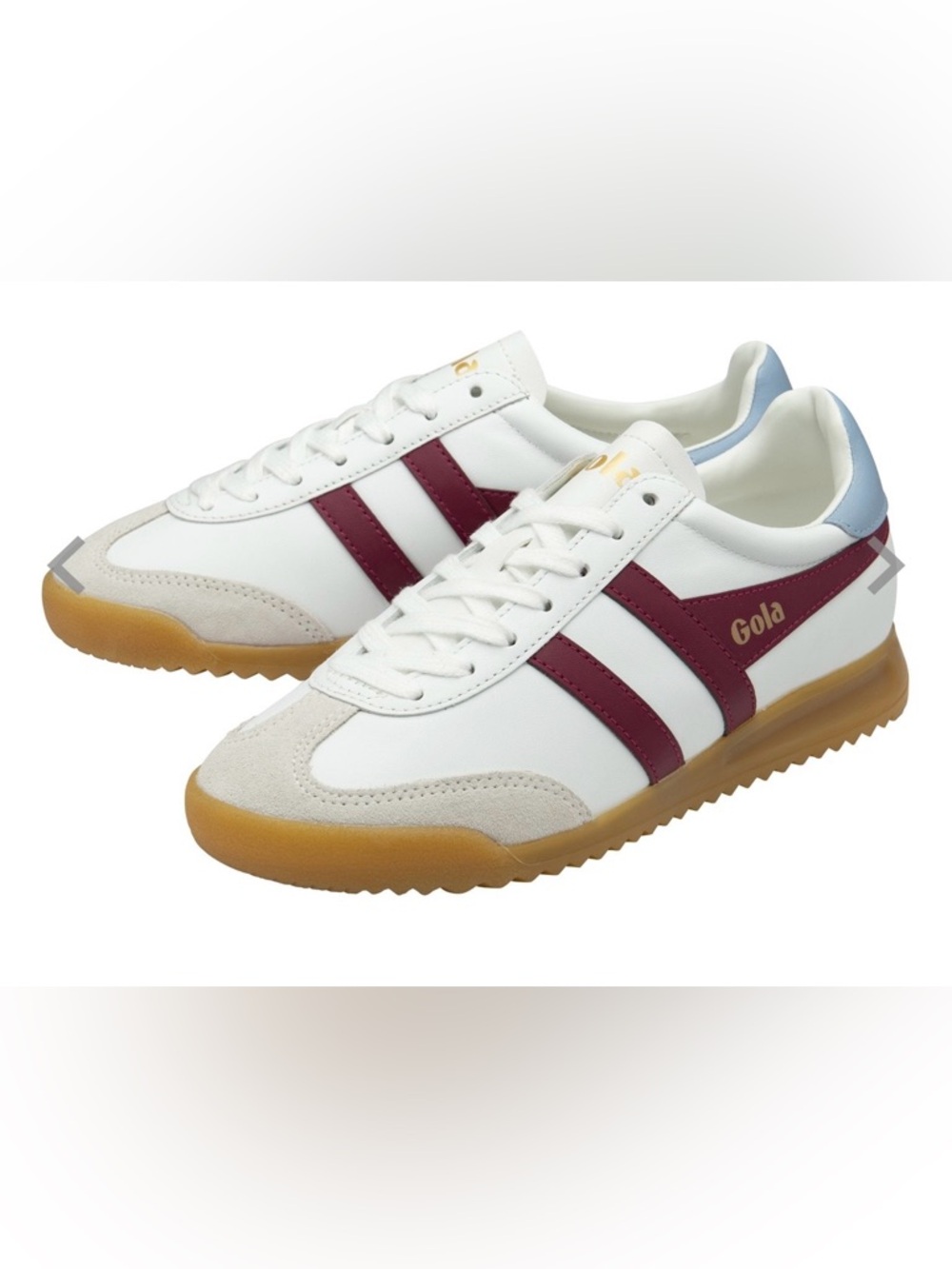 GOLA Classics Women’s Torpedo Leather Sneakers (Size 8 US)